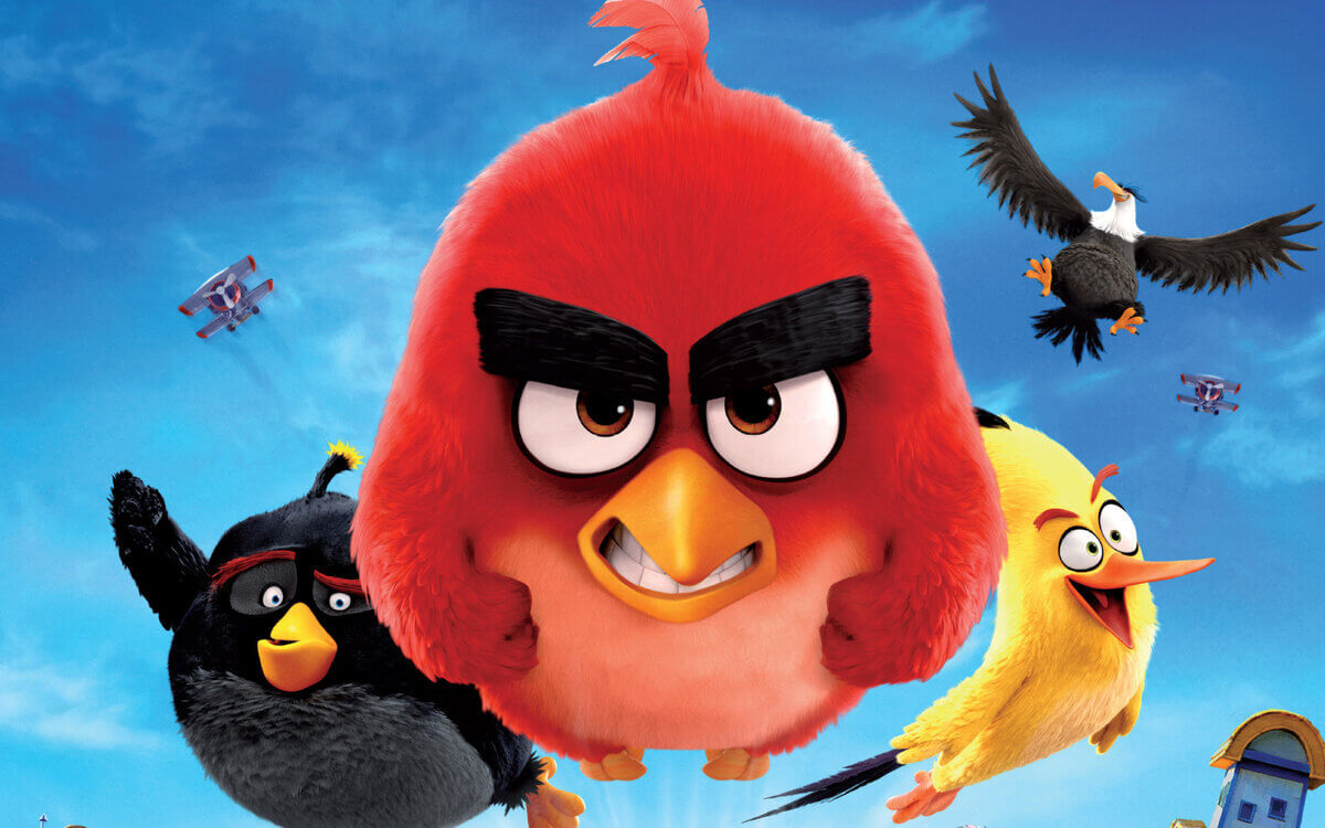 Мультфильм Angry Birds в кино 2020